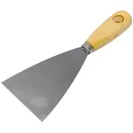 Špachtle malířská ocel, 100 mm, dřevěná rukojeť