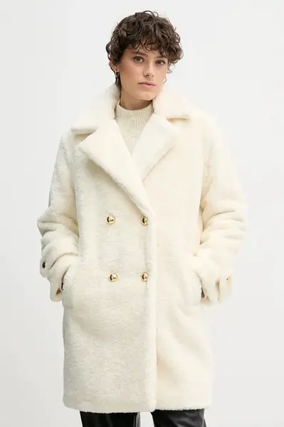 Kabát Gaudi béžová barva, 521FD39001