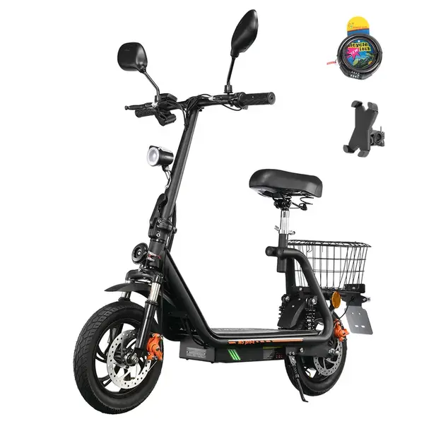 TWOFISH M5 PRO-E EEC Certified Electric Scooter 500W Black