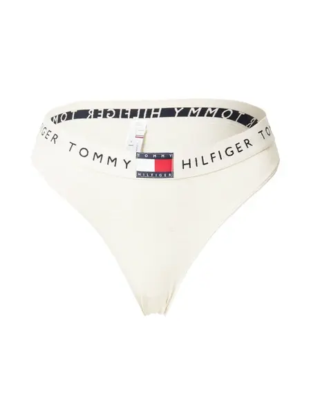 Tommy Hilfiger Underwear Nohavičky  svetlobéžová / námornícka modrá / červená / biela