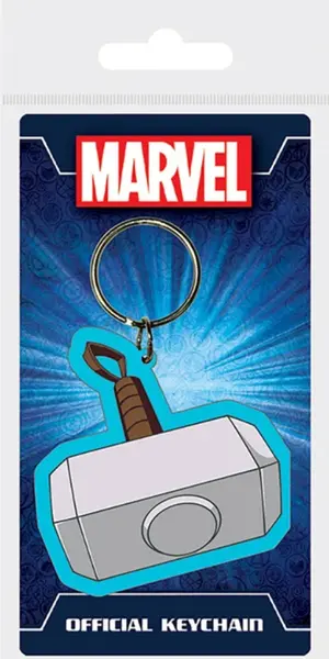 Marvel gumová klíčenka – Thorovo kladivo