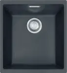 Franke Sirius - Tectonitový dřez SID 110-34, 37x44 cm, černá 125.0363.785