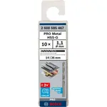 Bosch Příslušenství - Sada vrtáků do kovu, 1,1x36 mm, 10 ks 2608585467