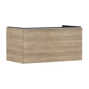 Hansgrohe Xelu Q - Umývadlová skrinka, 50x98x55 cm, 1 zásuvka, prírodný dub/matná biela 54060700