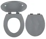 Novaservis Prestige - WC doska, MDF, SoftClose, betónovo sivá WC/SOFTSTONE2