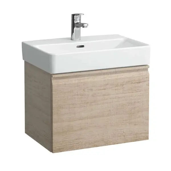 Laufen Pro S - Umyvadlová skříňka, 57x45x39 cm, 1 zásuvka, světlý dub H4833720964791