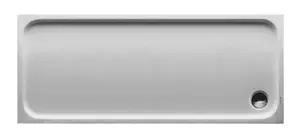 Duravit D-Code - Sprchová vanička 170x70 cm, Antislip, alpská biela 720096000000001