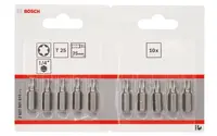 Bosch Príslušenstvo - Súprava bitov T25, dĺžka 25 mm, 10 ks 2607001616