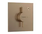 Hansgrohe DuoTurn E - Sprchová batéria pod omietku, kefovaný bronz 75617140