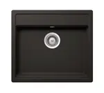 SCHOCK Nemo - Granitový drez, 57x51 cm, s ovládaním odtoku, Nero NEMN100AGNE