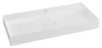 Sapho Godiva - Umyvadlo 96x44 cm, bez přepadu, otvor pro baterii, bílá GU096