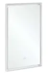 Villeroy & Boch Subway 3.0 - Zrcadlo v rámu s LED osvětlením, 50x75 cm, dotykový senzor A4635000