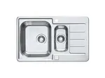 Alveus Line Maxim - Drez 80x51 cm, s ovládaním odtoku, nerezová 1085960