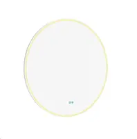 Nimco Zrcadla - Zrcadlo s LED osvětlením, průměr 80 cm, dotykový senzor, bílá ZPB 28002RVX-05