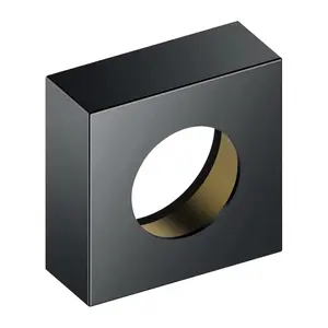 Keuco IXMO - Predlžovacia krycia rozeta 35 mm, čierny chróm kefovaný 59551130282