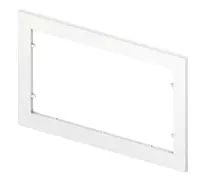 Tece TECEnow - Montážny rámik pre tlačidlo splachovania WC, lesklý chróm 9240411