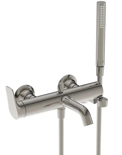 Ideal Standard La Dolce Vita - Vaňová batéria s príslušenstvom, Silver Storm BD667GN