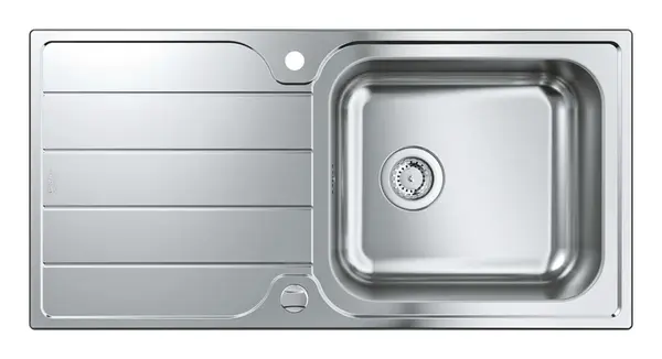 Grohe Drezy - Drez K500, 100x50 cm, kefovaná nerezová 31563SD1
