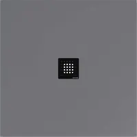 Polysan Flexia - Sprchová vanička 100x100 cm, matná sivá 71552.31