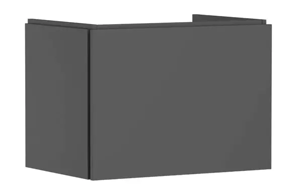 Hansgrohe Xilesa E - Umývadlová skrinka, 50x68x47 cm, 1 zásuvka, matná sivá 54257760