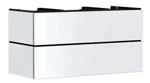 Hansgrohe Xilesa E - Umývadlová skrinka, 62x118x55 cm, 2 zásuvky, matná biela 54304700