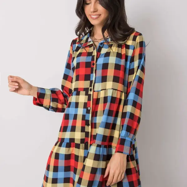 Dress-DHJ-SK-12808.64P-black-red
