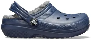 Dětské boty crocs classic lined tmavě modrá/šedá 28-29
