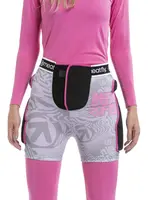 Meatfly chránič kostrče Meafly Norris Grey/Pink | Šedá | Velikost XL