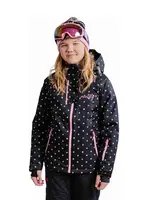 Meatfly dětská SNB & SKI bunda Deliah Dusty Color Dots | Puntíky | Velikost 134 (8y)