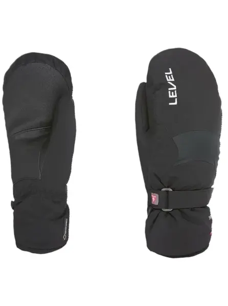 Level dětské rukavice Super Radiator JR Mitt Gore-Tex Black | Černá | Velikost XL