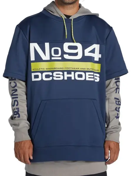 Dc shoes pánská mikina Dryden Dress Blues | Modrá | Velikost XL