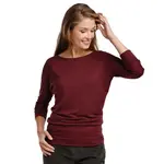 Dámské tričko bushman nauja vínová xl