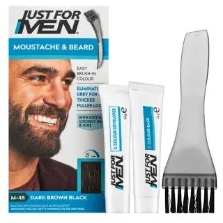 Just For Men Moustache & Beard Color farba na fúzy M45 Dark Brown Black