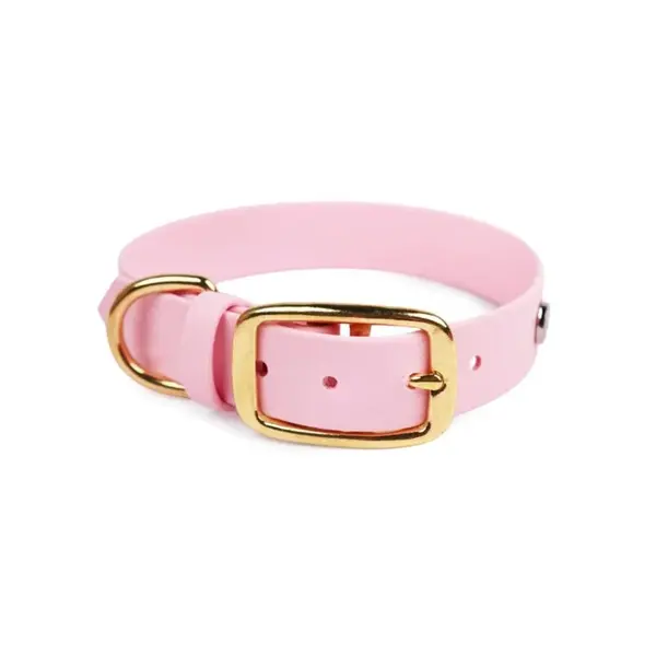 Bura Obojek pudrově růžový Powder Puppy - M/L