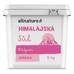 ALLNATURE Himalájska soľ ružová jemná 5 kg