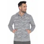 Bushman Pánska mikina Jeff, svetlošedá XL