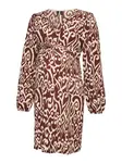 Vero Moda Maternity Šaty 'VMMFriga'  béžová / hnedá