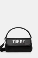 Kabelka Tommy Jeans černá barva, AW0AW17391