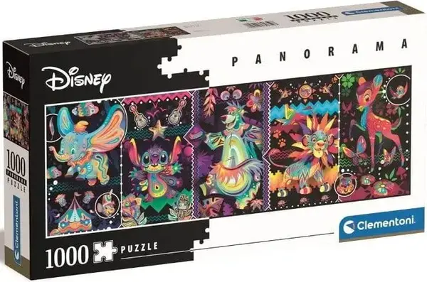 Puzzle panorama Disney Joys 1000 dílků