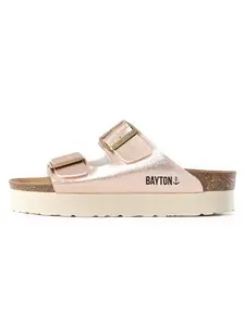 Bayton Šľapky 'Japet'  ružové zlato / ružová / čierna