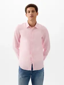 GAP Lněná košile - Pánské