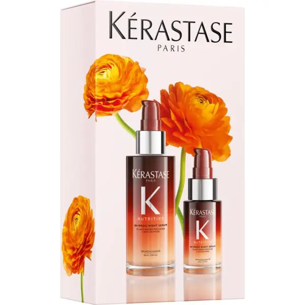 Kérastase Nutritive 8H Magic Night Serum dárková sada pro suché vlasy