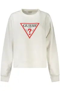 Biela mikina GUESS bez zipsu