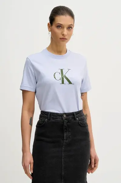 Calvin Klein Jeans tričko dámské bavlněné