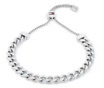 Tommy Hilfiger Slušivý ocelový náramek Sliding Chains 2780775