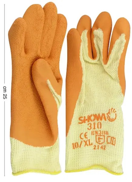 Ochranné rukavice pro práci se sklem