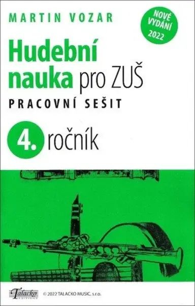 Hudební nauka pro ZUŠ 4. ročník - Martin Vozar