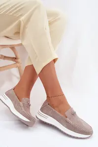 Dámské semišové mokasíny Evento