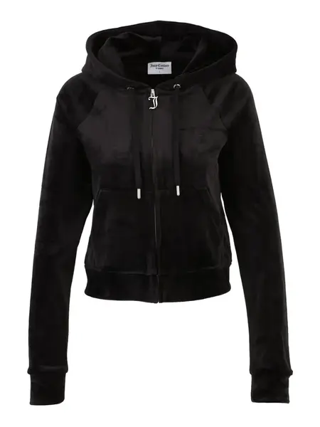 Juicy Couture Petite Tepláková bunda 'MADISON'  čierna