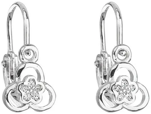 Evolution Group - Pavona Stříbrné dětské náušnice se zirkonem 11171.1